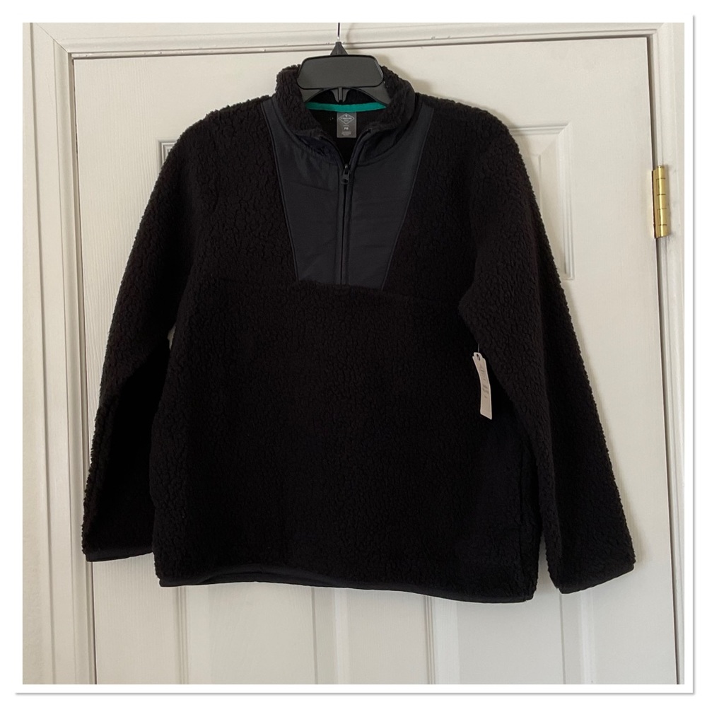 St. John’s Bay Sherpa 1/2 Zip Pullover - Picture 2 of 3